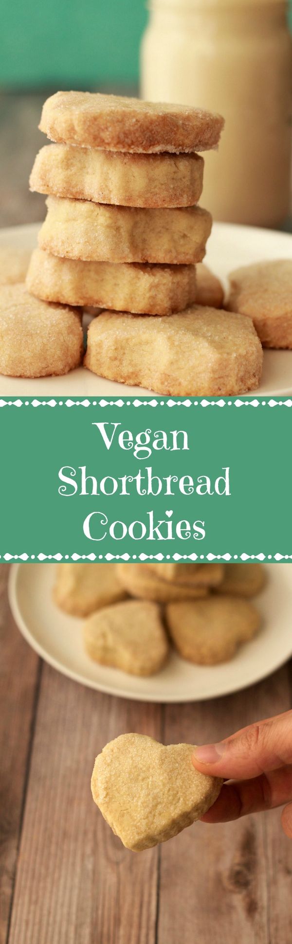 Small Batch Vegan Shortbread Cookies