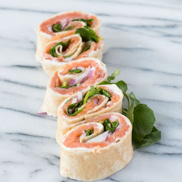 Smoked Salmon Roll Ups