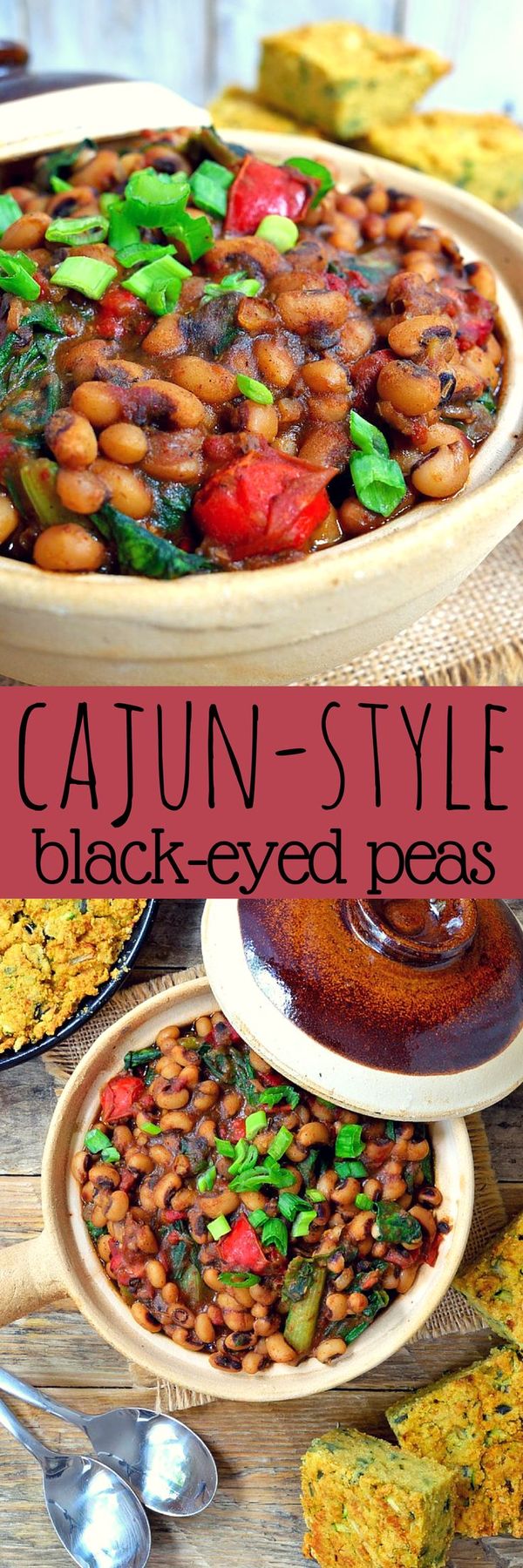 Smoky Cajun-Style Black-Eyed Peas