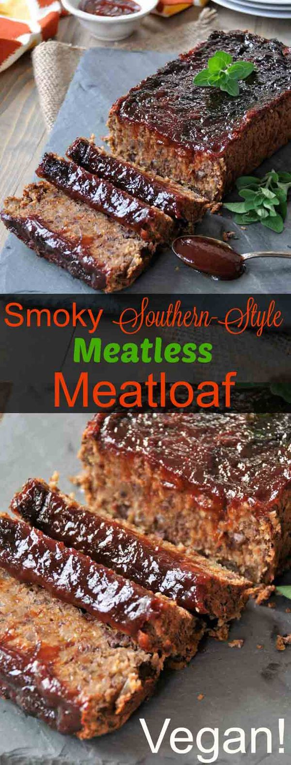 Smoky Southern-Style Meatless Meatloaf