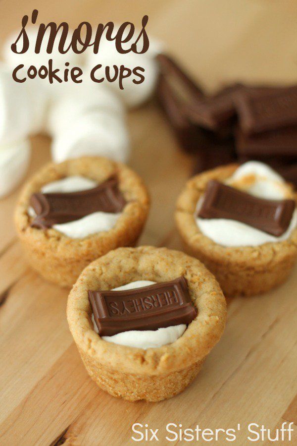 S'mores Cookie Cups