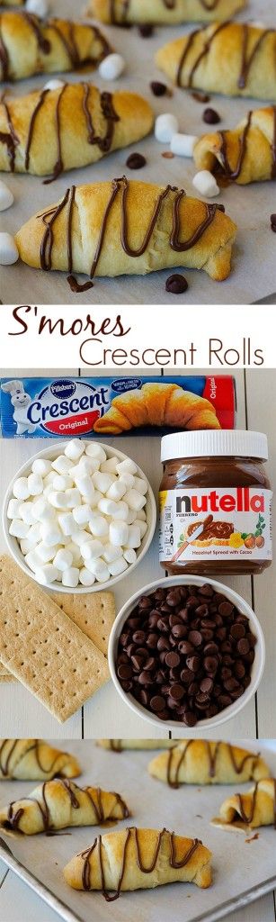 S'mores Crescent Rolls