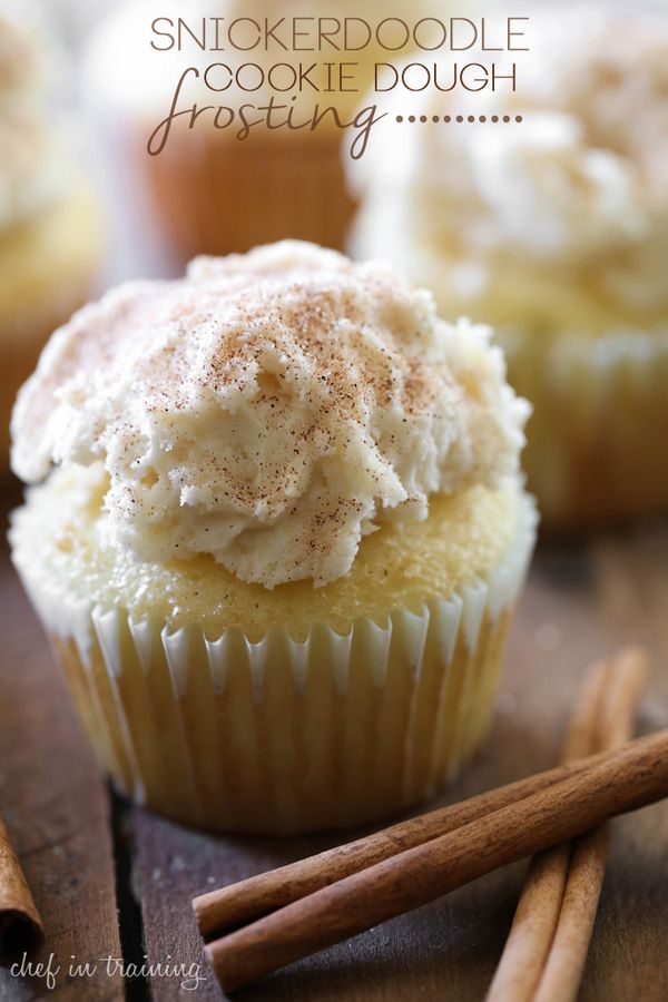Snickerdoodle Cookie Dough Frosting