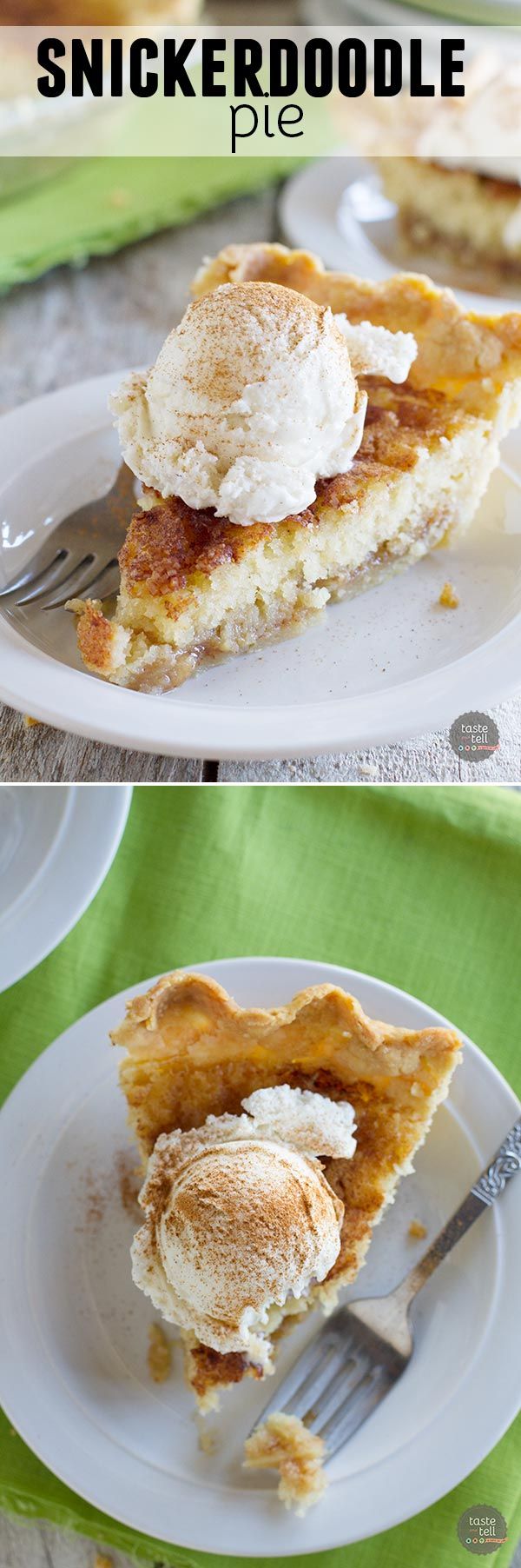 Snickerdoodle Pie | BHG New Cook Book Review