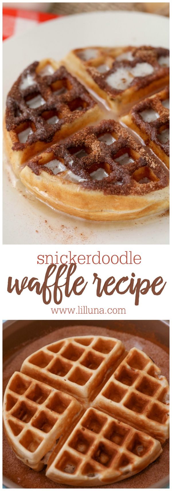 Snickerdoodle Waffles