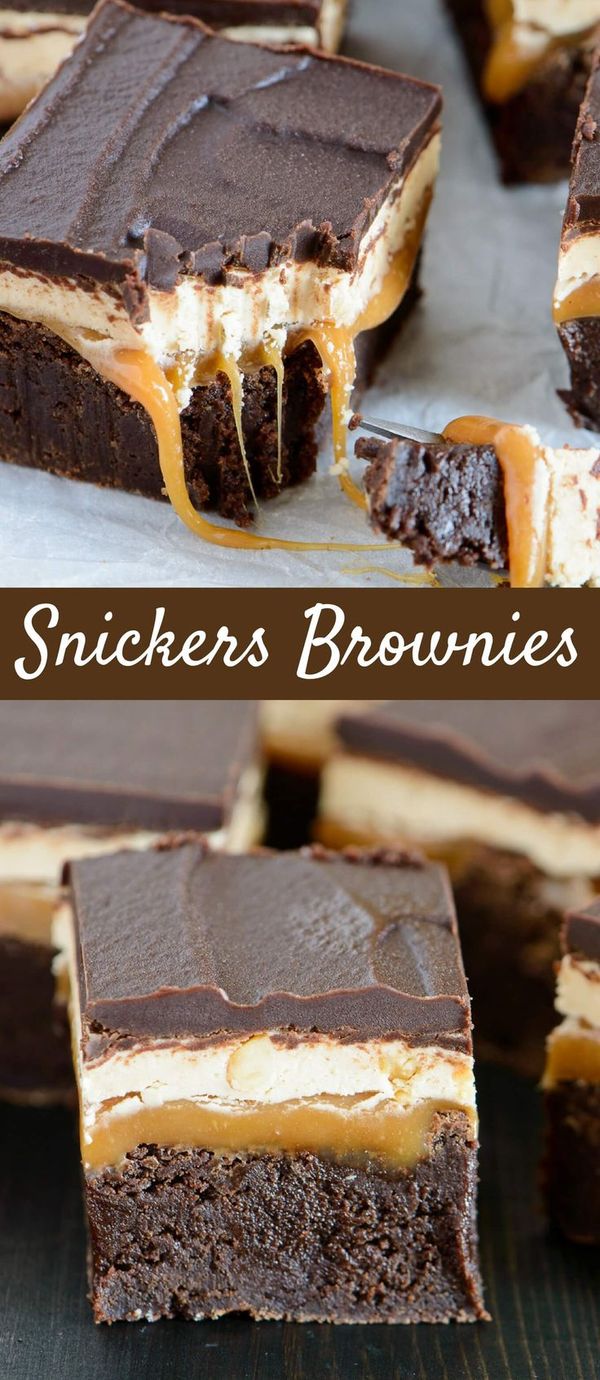 Snickers Brownies