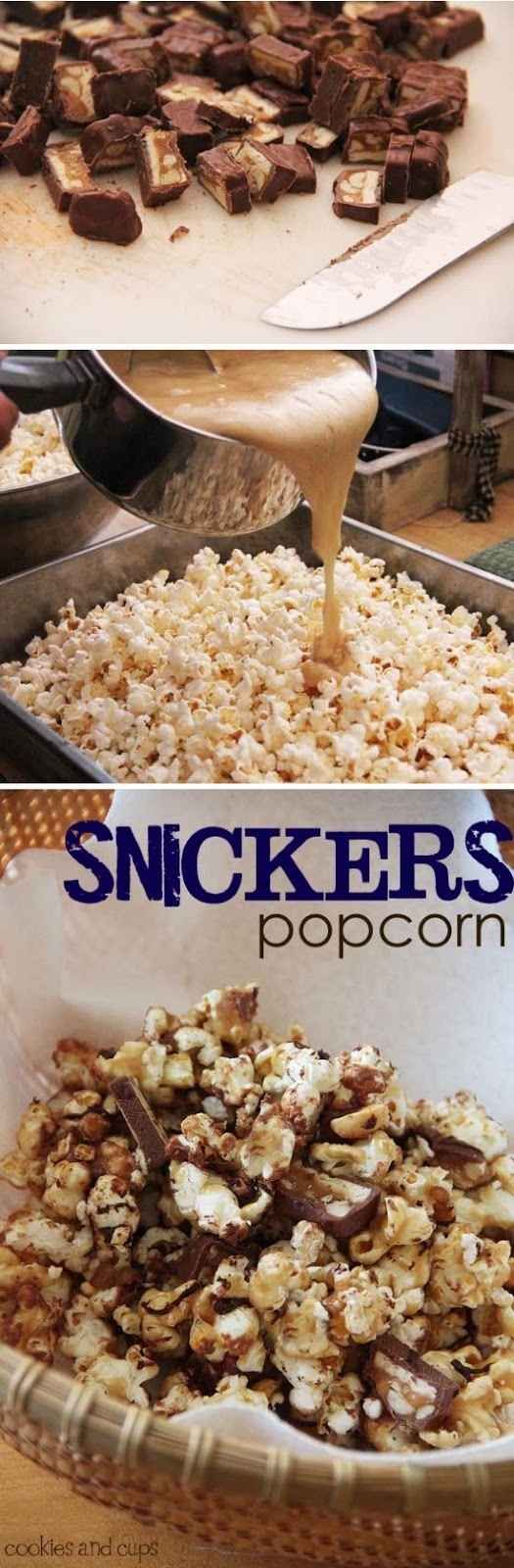 Snickers Popcorn