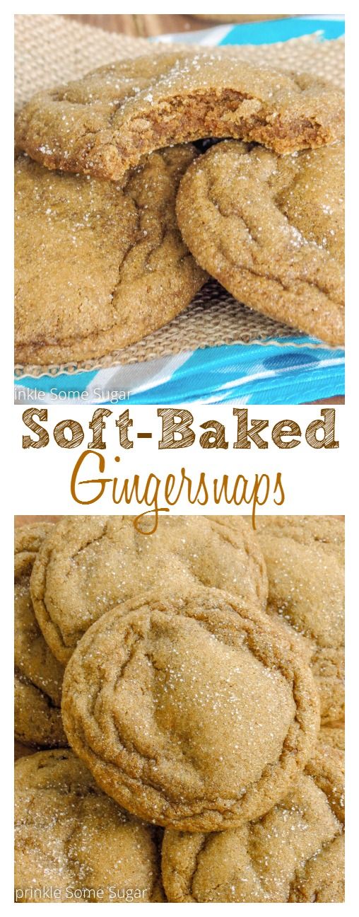 Soft-Baked Gingersnaps