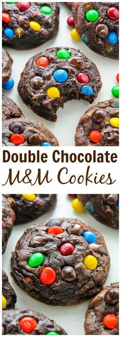 Soft Batch Chocolate M&M Cookies