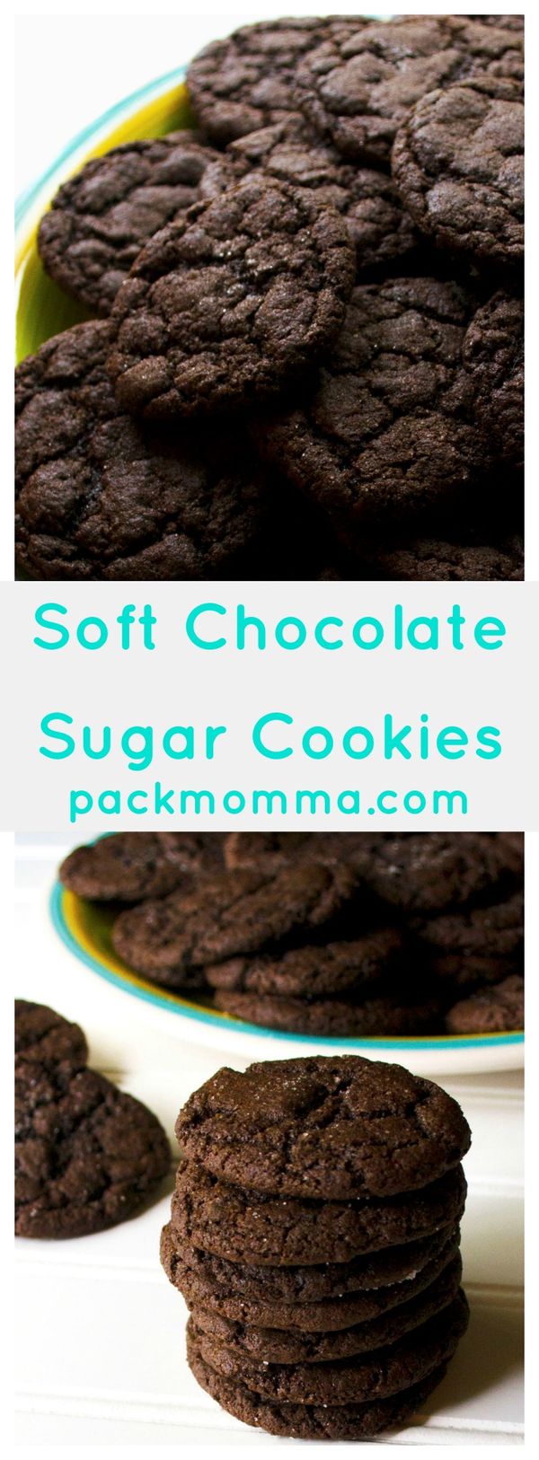 Soft Chocolate Sugar Cookies