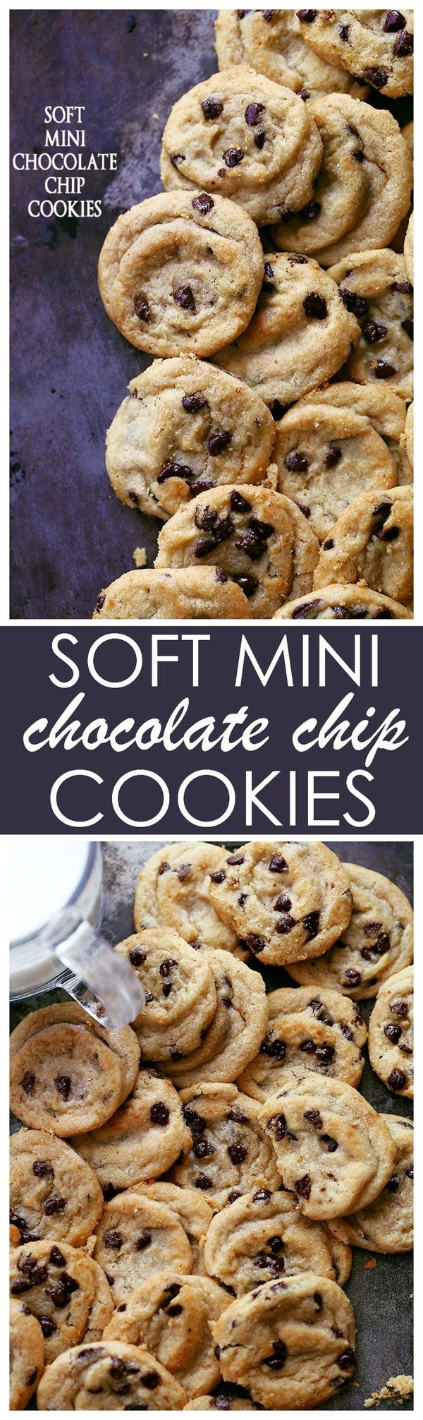 Soft Mini Chocolate Chip Cookies