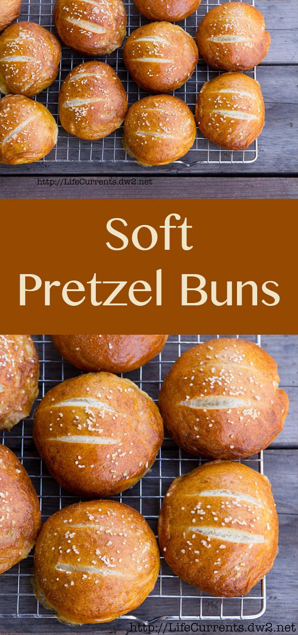 Soft Pretzel Buns