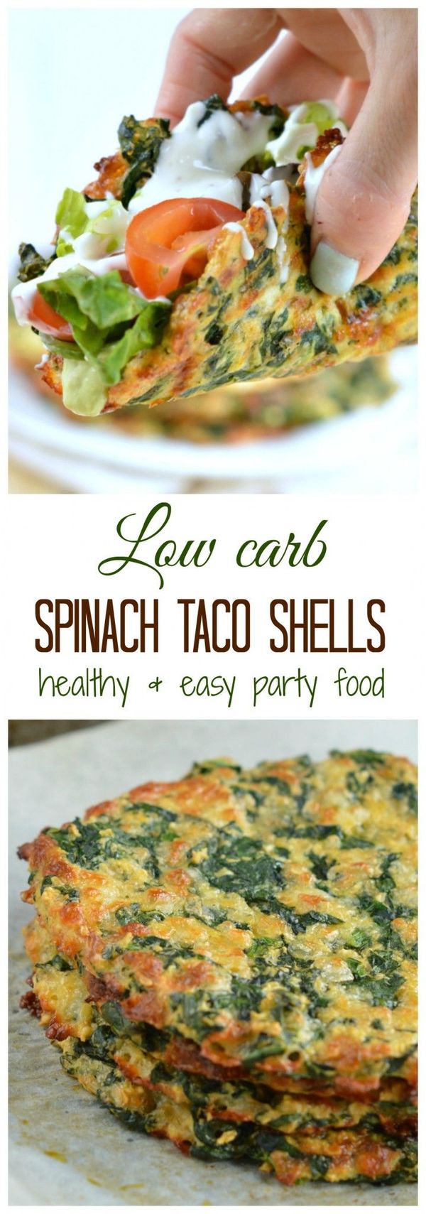 Soft Taco Recipe with Spinach |Low carb Taco Shells