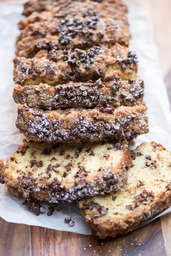 Sour Cream Chocolate Chip Crumb Cake