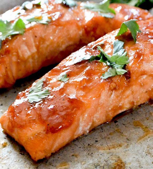 Sous Vide Cranberry-BBQ Salmon