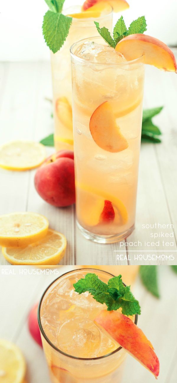 Southern Spiked Peach Iced Tea