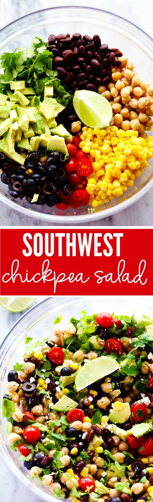 Southwest Chickpea Salad