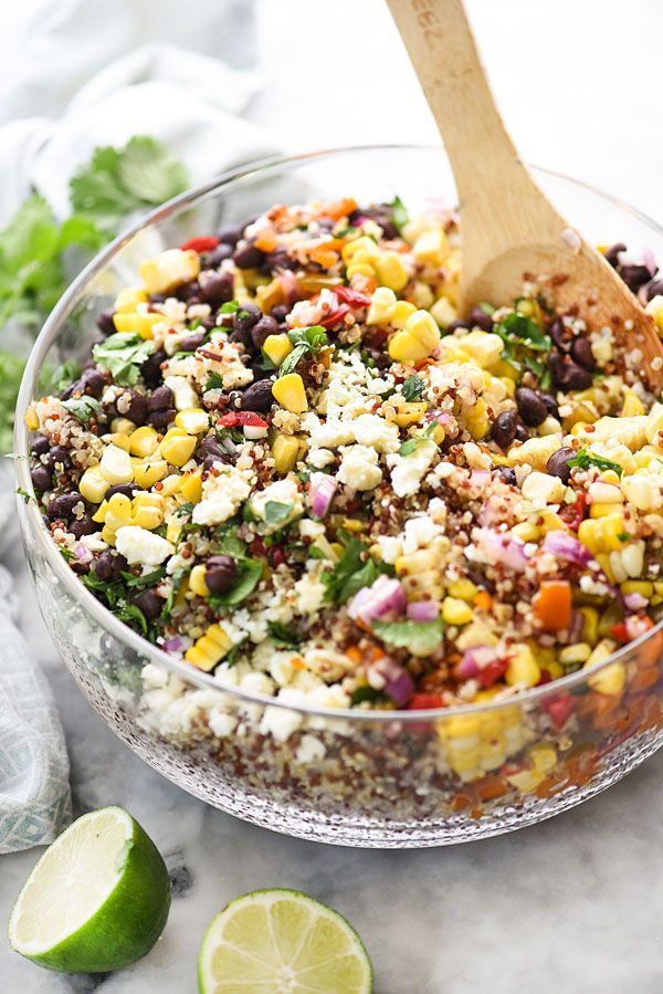 Southwest Quinoa and Grilled Corn Salad