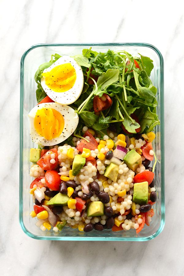 Southwestern Black Bean Couscous Salad