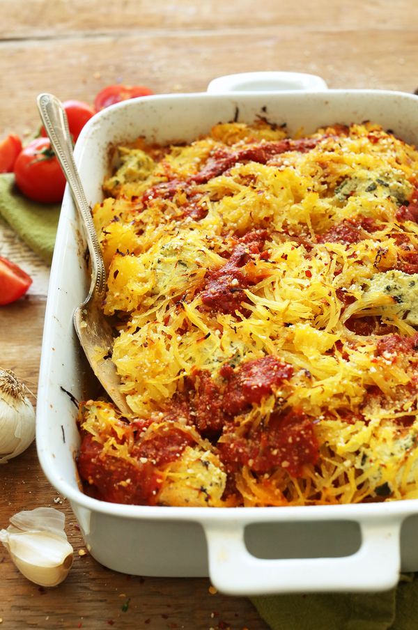 Spaghetti Squash Lasagna Bake