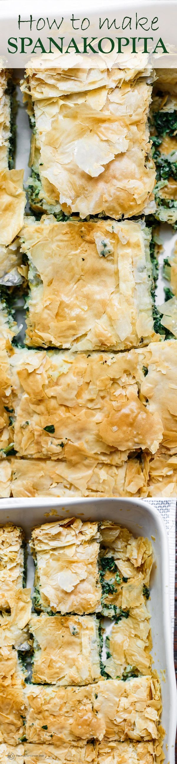 Spanakopita Recipe (Greek Spinach Pie