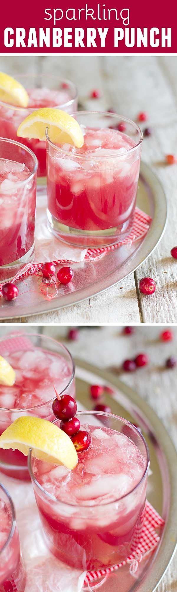 Sparkling Cranberry Punch