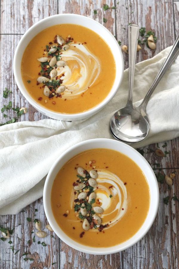 Spiced Butternut Squash Soup