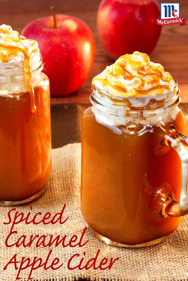 Spiced Caramel Apple Cider