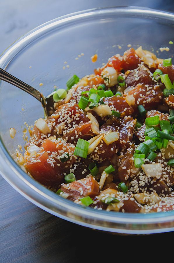 Spicy Ahi Tuna Poke