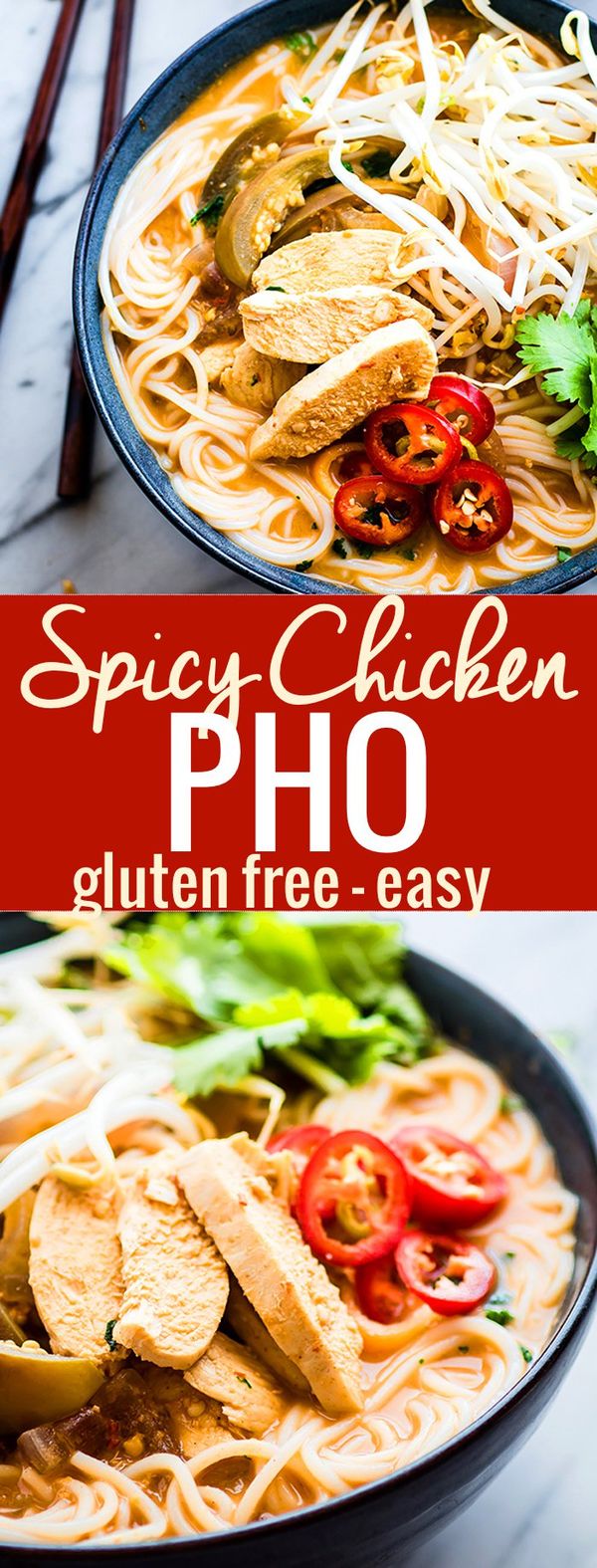 Spicy Almond Chicken PHO (Gluten Free