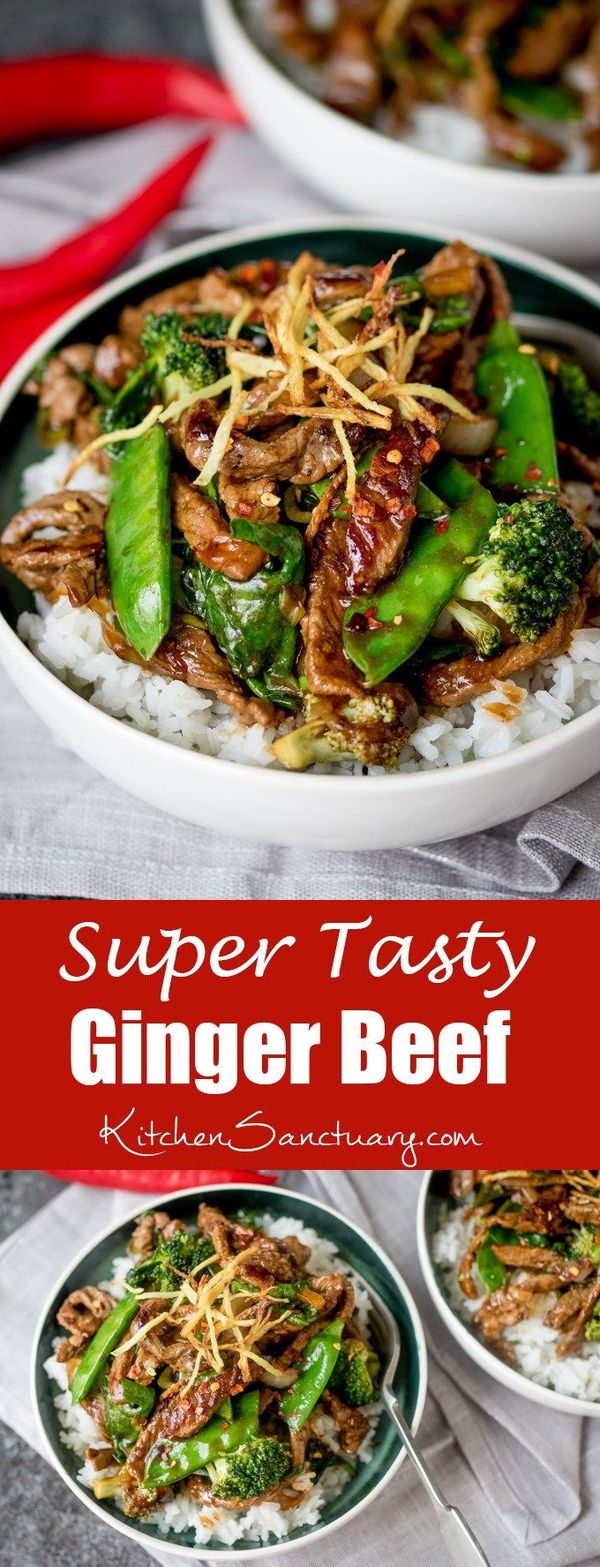 Spicy Ginger Beef Stir Fry