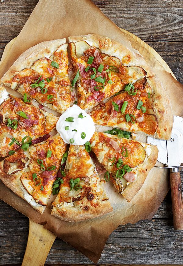 Spicy Perogy Pizza