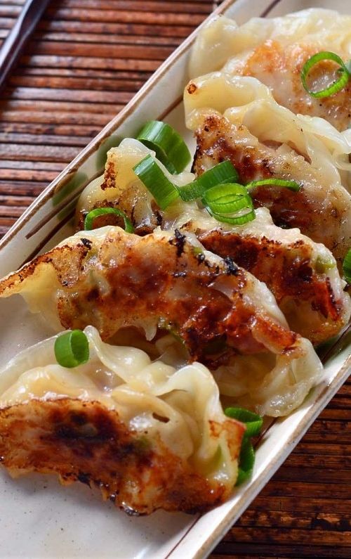 Spicy Sesame Chicken Potstickers