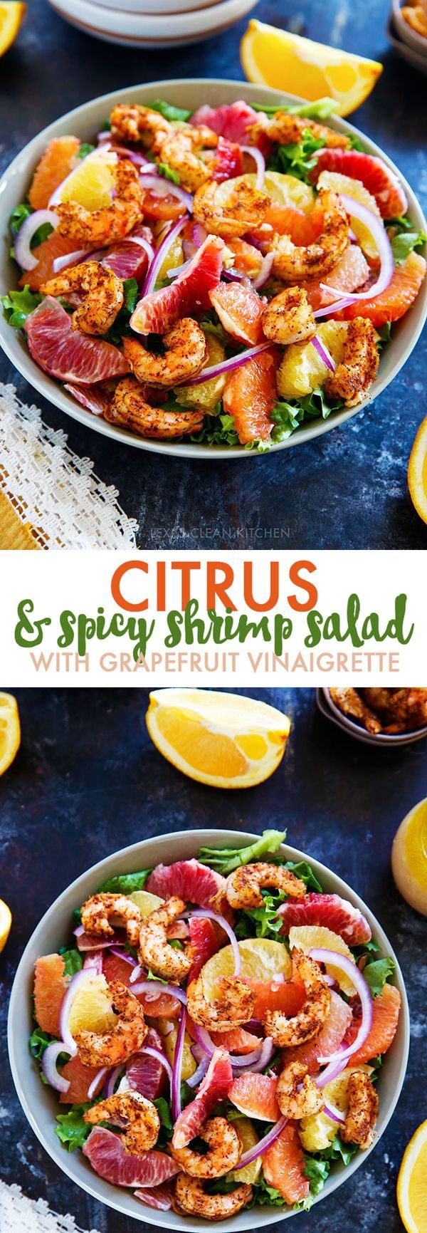 Spicy Shrimp and Citrus Salad