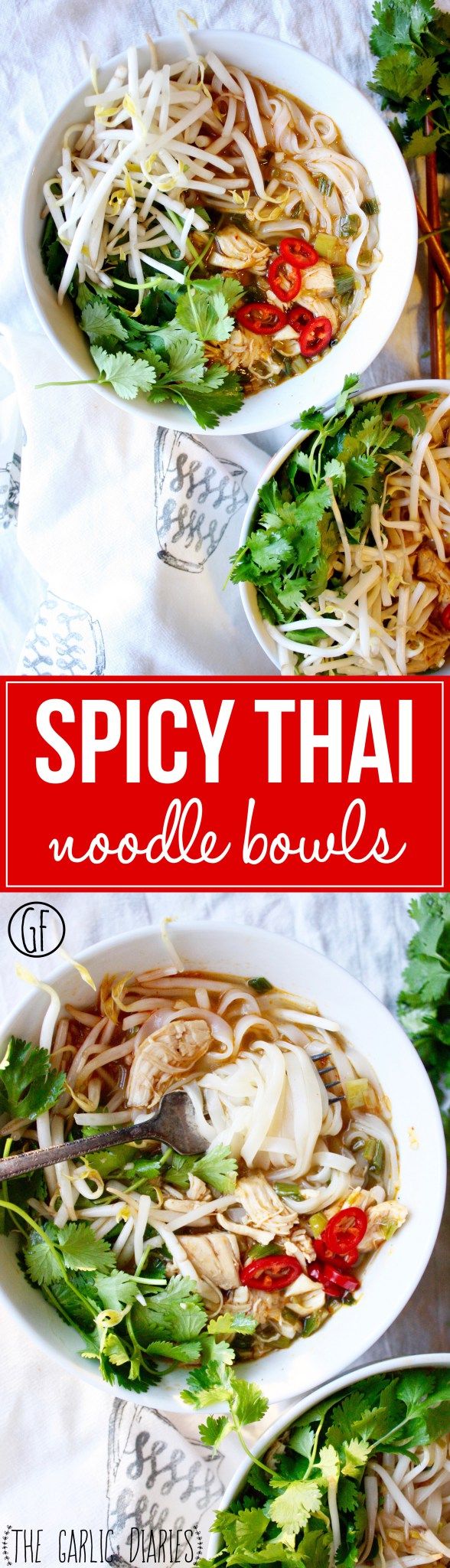 Spicy Thai Noodle Bowls