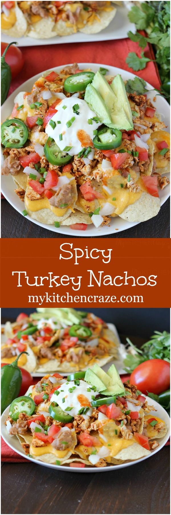 Spicy Turkey Nachos