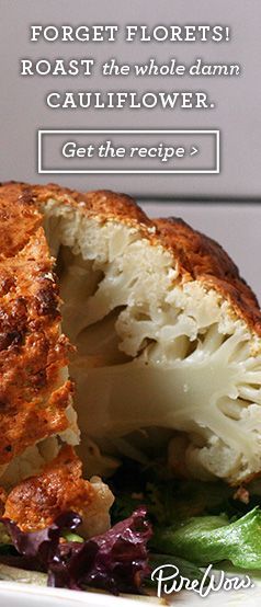 Spicy Whole Roasted Cauliflower