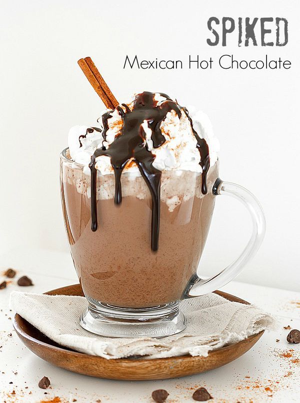 Spiked Mexican Hot Chocolate