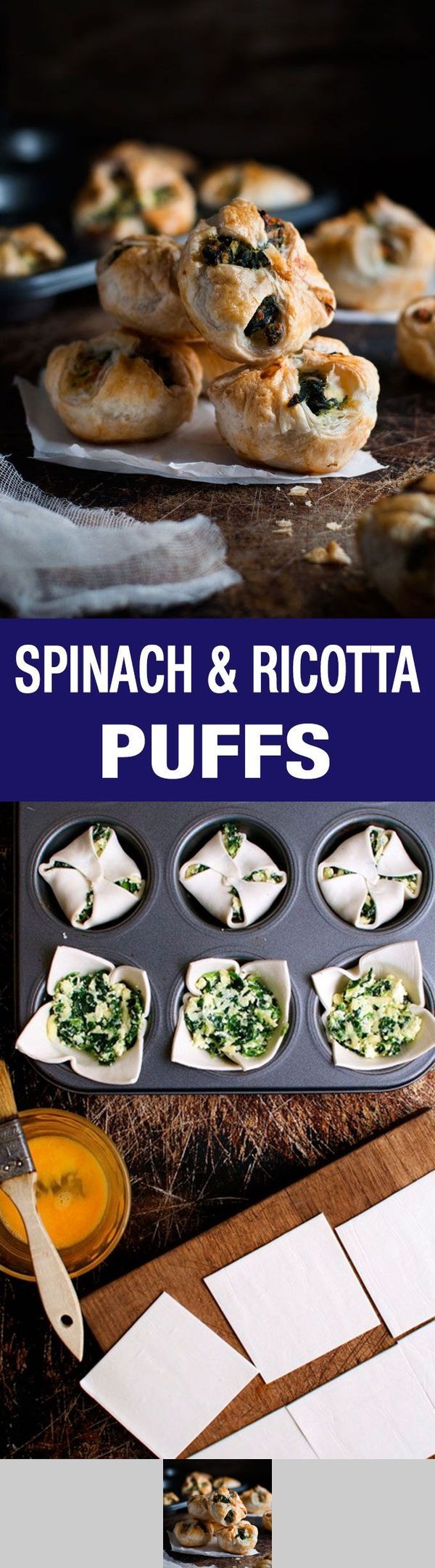 Spinach & Ricotta Puffs