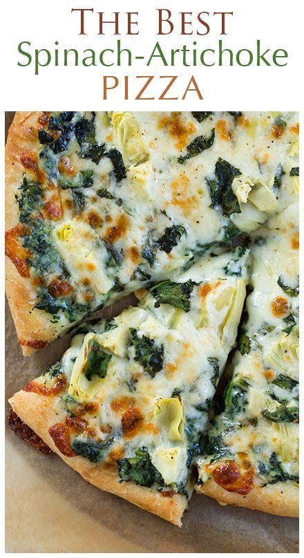 Spinach Artichoke Pizza