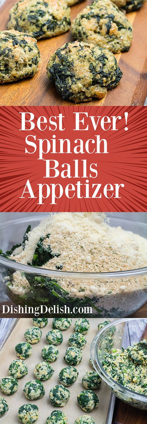 Spinach Ball Appetizers