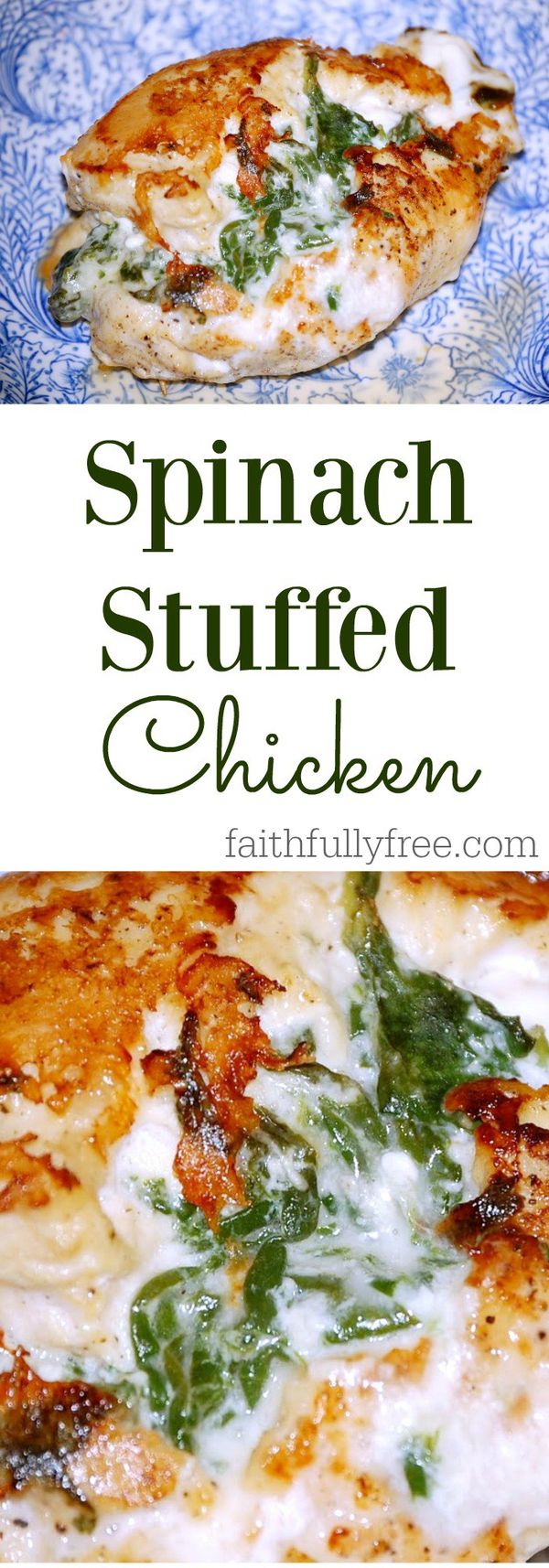 Spinach Stuffed Chicken Breast