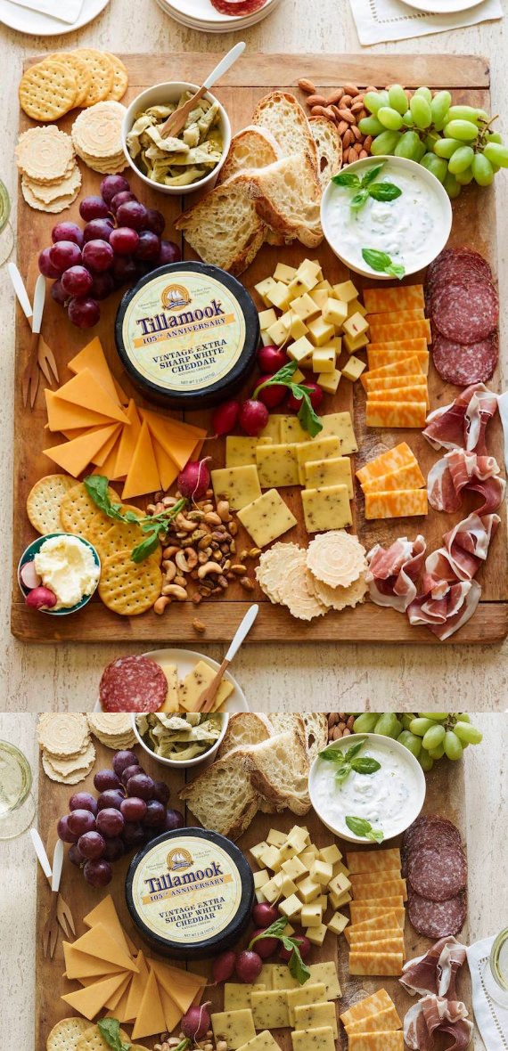 Spring Cheese Board