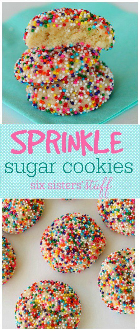 Sprinkle Sugar Cookies