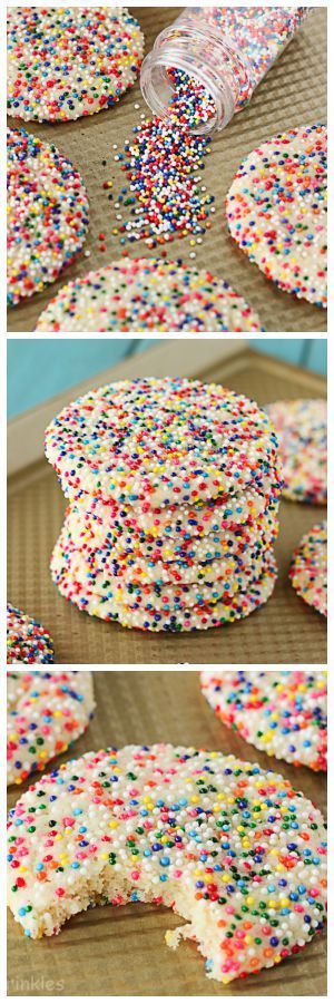 Sprinkled Sugar Cookies