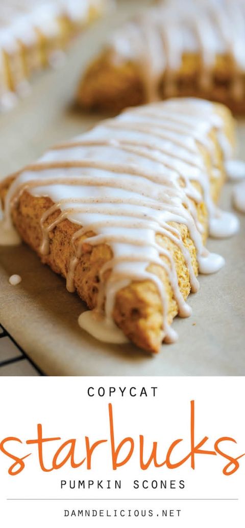 Starbucks Pumpkin Scones Copycat