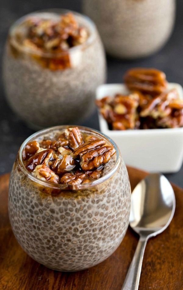 Sticky Bun Chia Seed Pudding