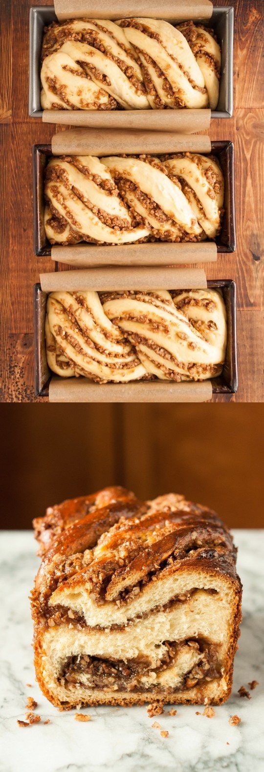 Sticky Caramel-Pecan Babka