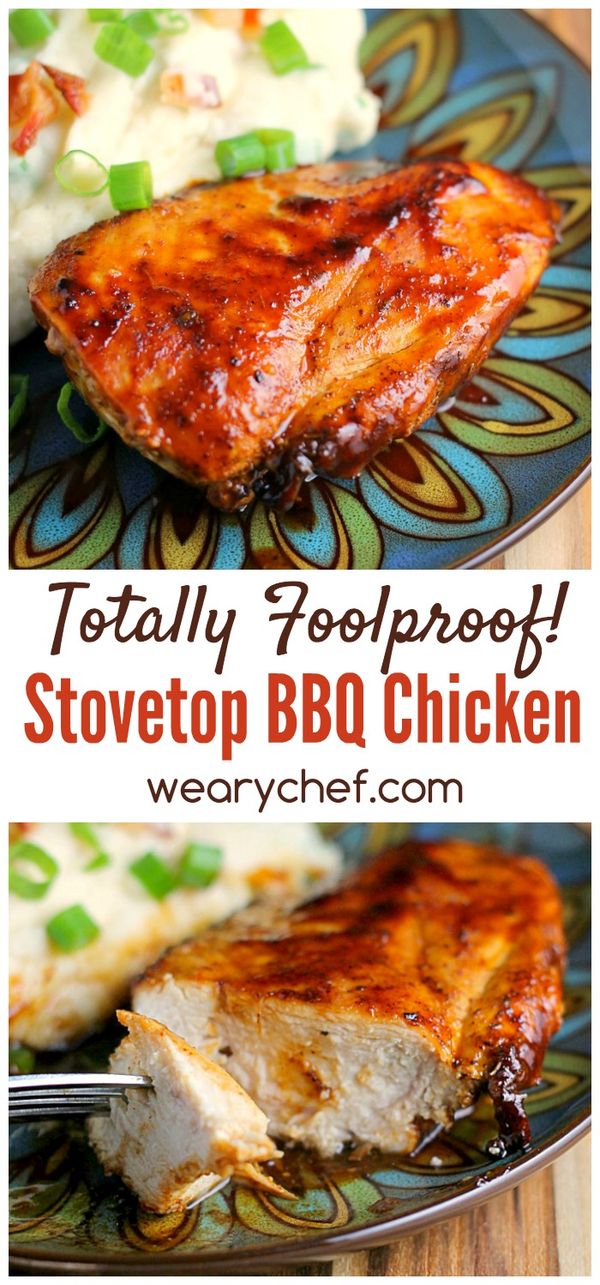 Stovetop Barbecue Chicken