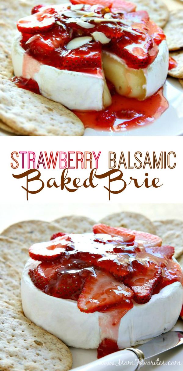 Strawberry Baked Brie